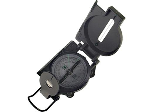 Lens-/peilkompas, Homeij, Milit., groen metaal