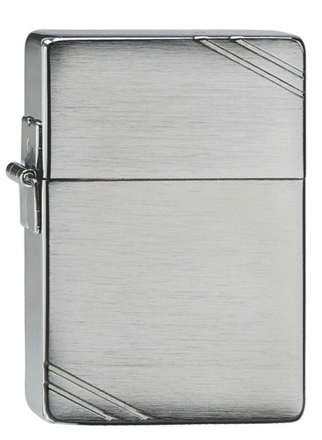 Aansteker,Zippo,Replica 1935,Brushed Chrome Slashes