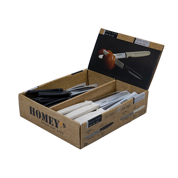 Multifunct. keukenmesje, Homey's, Mölti, display, 40 stuks
