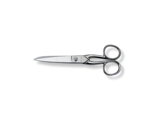Ciseaux de ménage, Victorinox, France, 15 cm, nickelé, étui