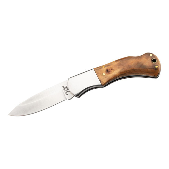 Couteau de poche, Herbertz, brun, acier inoxydable/bois racine, 18cm, boîte Couteau de poche, Herbertz, brun, acier inoxydable/bois racine, 18cm, boîte