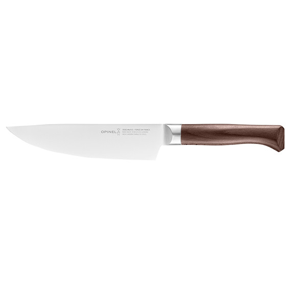 Couteau de cuisine,Opinel,Les Forgés 1890,acier inoxydable forgé/bois de hêtre