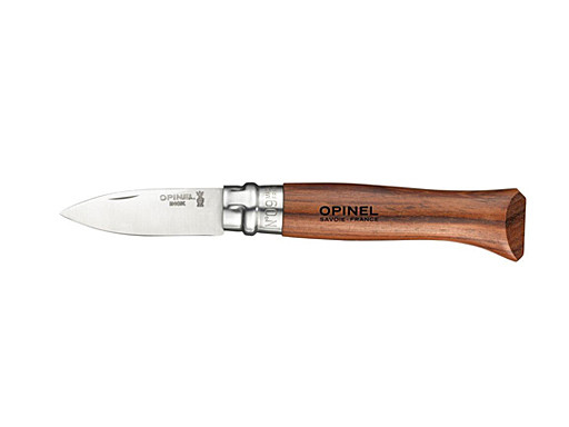 Oesterbreekmes N°09, Opinel Gourmets, rvs/padouk, doos