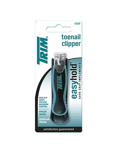 Coupe-ongles, Trim, EasyHold, chrome/caoutchouc, blister