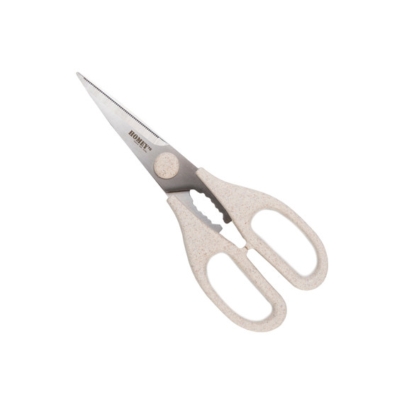 Ciseaux de cuisine, Homey's, VITT, acier inoxydable/fibre de blé, boîte