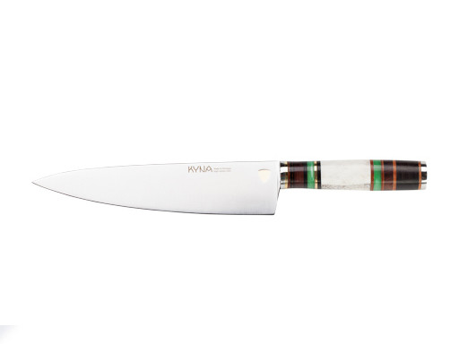 Koksmes, Kyna, uniek heft, 21cm, in doos