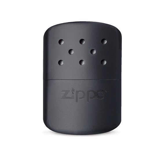 Handwarmer, Zippo, Black, 12 uur, navulbaar, kaart