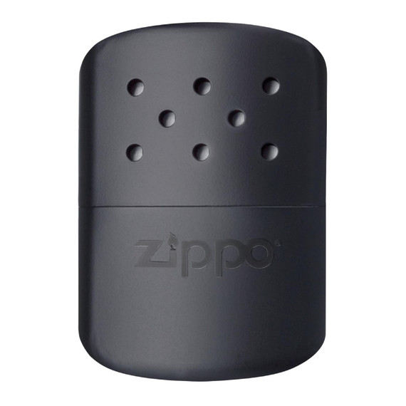 Handwarmer, Zippo, Black, 12 uur, navulbaar, kaart