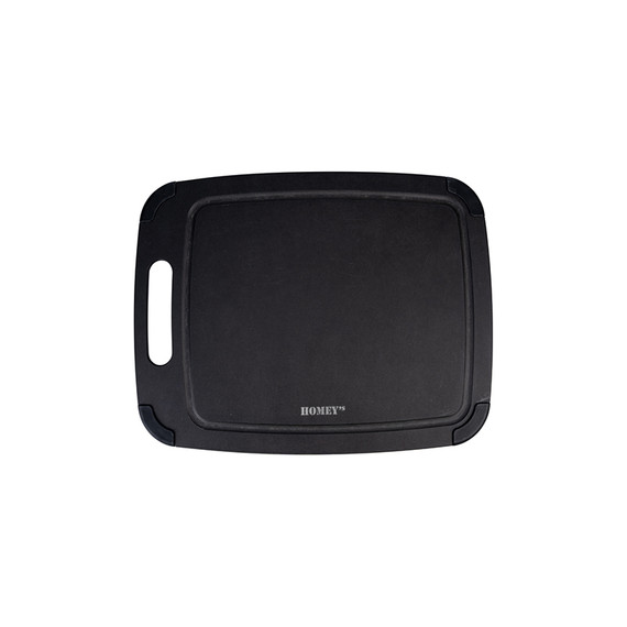 Snijplank, Homey's, zwart, houtvezel, 298x235mm, sleeve