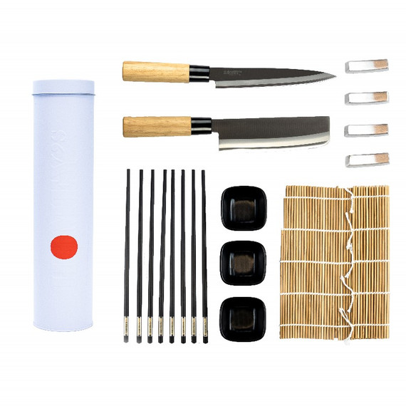 Coffret cadeau Sushi, Homey's, Nippon, 14 pièces, boîte alimentaire