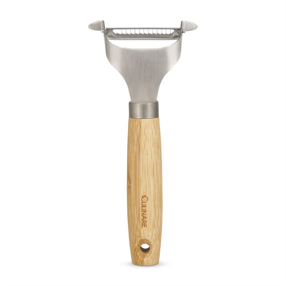 Eplucheur fin, Culinare Naturals, julienne, acier inoxydable/Bambou, blis