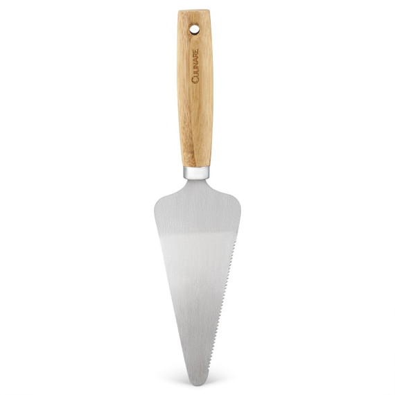 Gebakspatel, Culinare Naturals, kartel, RVS/Bamboe, blister