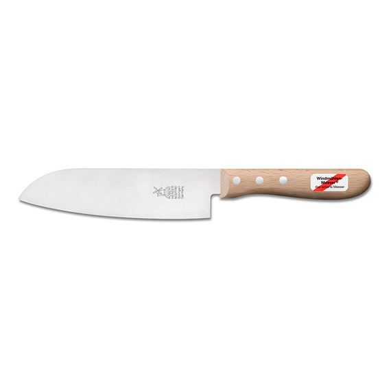 Couteau Santo, Herder, Hêtre rouge, acier inoxydable, 17CM, Blister