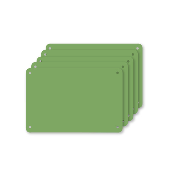 Snijplaat, 5x, Profboard serie 1000, groen, 40x60cm