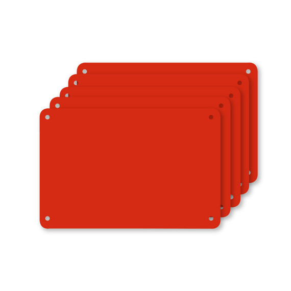Plaque de coupe, 5x, Profboard series 1000, rouge, 40x60cm