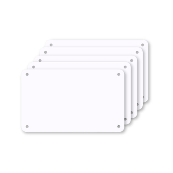 Plaque de coupe, 5x, Profboard series 1000, blanc, 32.5x53cm