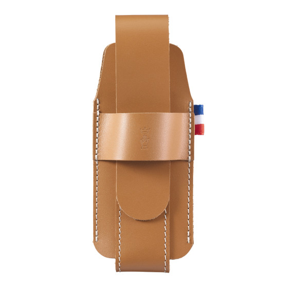 Etui, Opinel, Leer, Bruin, Doos