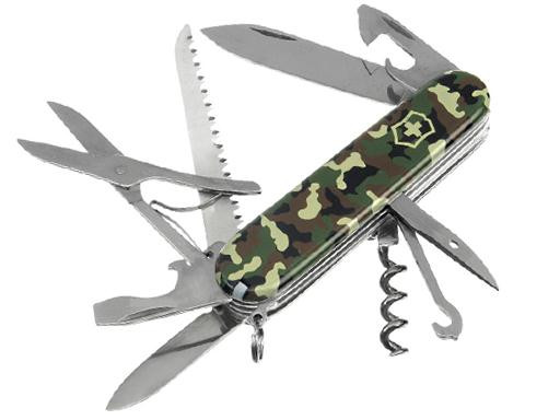 Zakmes, Victorinox, SwissArmy, Huntsman, camouflage, blister