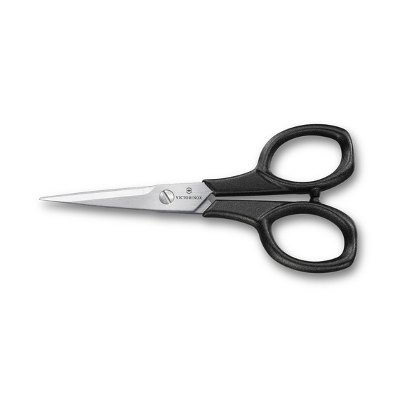 Huishoudschaar, Victorinox, Italy, 10cm, zwart, blister