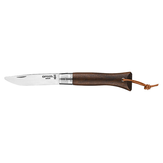 Couteau de poche Néo6 Noyer noir, Opinel, acier inoxydable/noyer, Opiflex