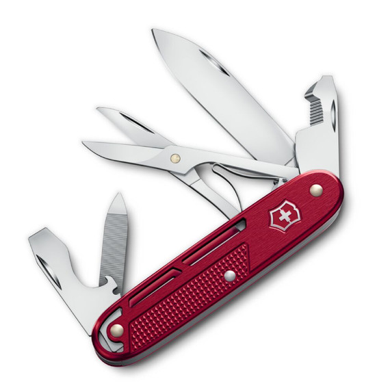 Zakmes, Victorinox, Synergy X Alox, 10f, rood, doos