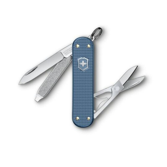 Zakmes, Victorinox, Classic SD Alox 2026, Glacial Blue, 5f