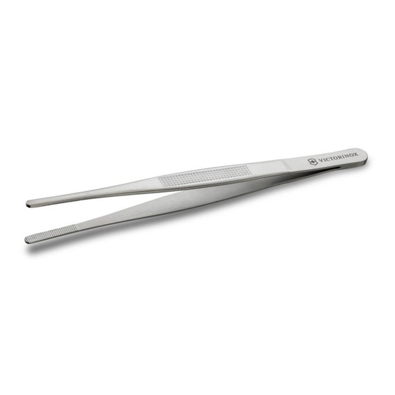Keukenpincet, Victorinox, recht, rvs, grijs, 16cm