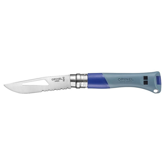 Zakmes N°09 Ocean, Opinel, Blue, rvs/polyamide, kaart