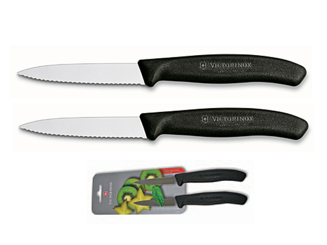 Groente-/schilmesje 2x, Victorinox, Swiss Classic, kartel, 8cm