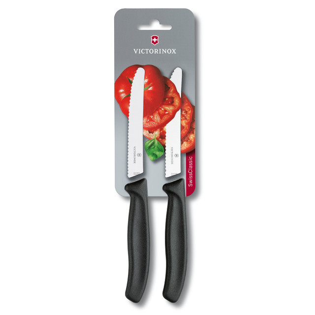 Tomaten-/tafelmes 2x, Victorinox, Swiss Classic, kartel, 11cm