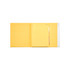 Carnet ligné, Pantone, avec stylo, Jaune 021C