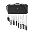 Couteau pliant, 15 pièces, Victorinox, noir, polybag