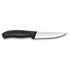 Vleesmes, Victorinox, Swiss Classic, 12cm, zwart, RVS, bl
