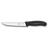 Couteau à viande, Victorinox, Swiss Classic, 15cm, noir, acier inoxydable, bl
