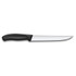 Vleesmes, Victorinox, Swiss Classic, 18cm, zwart, RVS, bl