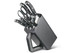 Bloc de couteaux, Victorinox, Grand Maître, 6 pièces, noir, boîte