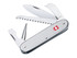 Couteau de poche, Victorinox, Pioneer, 7 fonctions, alox argenté