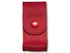 Riemetui v.zakmes, Victorinox, rood leer, 5-8 lagen, lus