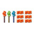 Mini tool fireant set, Victorinox, 9-delig, multicolor, blis