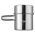 Set de casseroles,Esbit,2pcs,acier inoxydable,1ltr,inklpb.handgr,sac de rangement