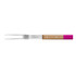 Fourchette à viande N°124,Opinel,Parallel Pop,acier inoxydable/bois,courbe,carte