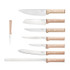 Couteau à filet N°121, Opinel Parallèle, acier inoxydable/bois, boîte