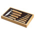 Show-case zakmes,10x Inox assorti,Opinel Classic,rvs/hout