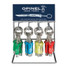 Zakmes-sleutelhanger display 36st.,Opinel Colours,rvs/hout