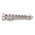 Flesopener, Herbertz, Butterfly, zilver, RVS