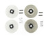 Set diam.slijpschijven v.CC130,incl.montage