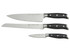 Messenset, Sabatier, Integra, 3-dlg, rvs/zwartPOM, doos