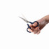 Naaischaar, Homey's Adile, rvs/blauw nylon, 13cm, kaart