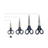 Ciseaux de bricolage, Homey's, Adile, acier inoxydable/nylon bleu, carte
