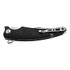 Couteau de poche à 1 mainPUMA TEC, noir, acier inoxydable/G10, courbé, boîte